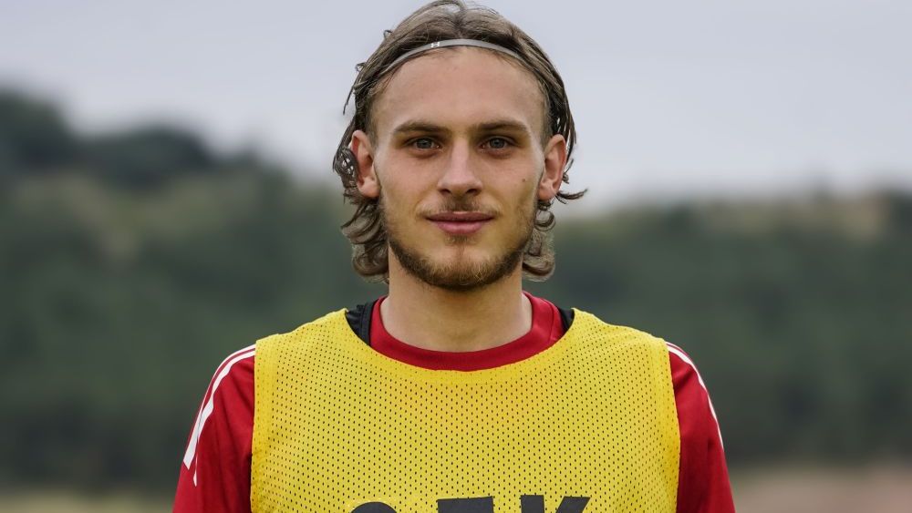 Gaziantep FK'nın yeni transferi Enver Kulasin ilk antrenmanına çıktı